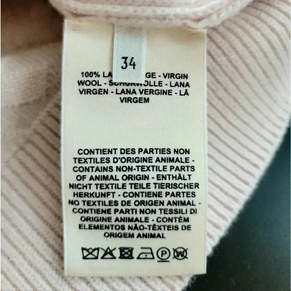 Hermes Pink Cardigan in 34 - Picture 5 of 6